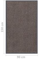duru kilimeliai - Durų kilimėlis VLX Tufted 326941, tamsiai ruda, 1500 mm x 900 mm x 5.5 mm - 5 nuotrauka