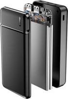 isorine baterija - Maxlife MXPB-01 20000mAh (juoda) - 7 nuotrauka