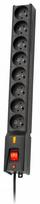surge protector - Lestar LXA 816 Surge Protector 8 Outlet Black 3m - 4 nuotrauka