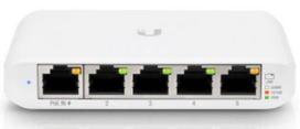 poe switch - UBIQUITI USW-Flex-Mini-3 Switch UniFi 5x RJ45 1000Mb/s 1x PoE In 3-pack - 4 nuotrauka