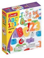  Quercetti Magnetic Letters & Numbers 040-5465, 106 vnt.