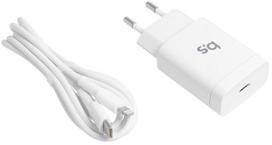 apple laidu - BlueStar TFK-TC-1099C, USB Type C/Apple Lightning, balta - 2 nuotrauka