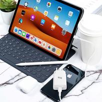 apple laidu - BlueStar TFK-TC-1099C, USB Type C/Apple Lightning, balta - 6 nuotrauka