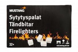 kietas kuras - Uždegimo maišeliai MUSTANG 32 vnt - 1 nuotrauka