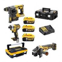 dewalt dcf887 -  DeWalt DCK305P3T-QW (DCH273 + DCG405N + DCF887N); 18 V; 3x5,0 Ah akum. - 1 nuotrauka