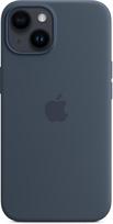apple iphone 14 silicone case with magsafe - Apple "Silicone Case with MagSafe iPhone 14 (MPRV3ZM/ A)®® Storm Blue - 2 nuotrauka