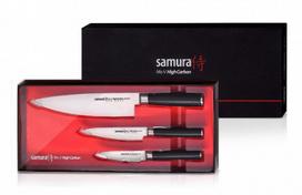 virtuviniaj peilei - Samura MO-V Universal knives Set of 3pcs. - 4 nuotrauka