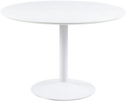Valgomojo stalas Actona Ibiza, baltas, 1100 mm x 1100 mm x 740 mm