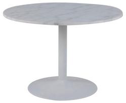 marmurinis stalas - Valgomojo stalas Actona Tarifa Guangxi, baltas, 1100 mm x 1100 mm x 750 mm - 2 nuotrauka