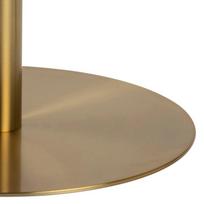 marmurinis stalas - Valgomojo stalas Actona Corby, žalvario/baltas, 1050 mm x 1050 mm x 750 mm - 3 nuotrauka