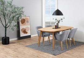 fanera senukai - Valgomojo stalas išskleidžiamas Actona Marte Rectangular, ąžuolo, 1800 mm x 1020 mm x 760 mm - 10 nuotrauka