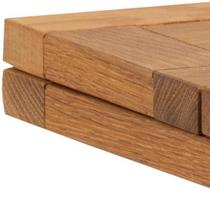 isskleidziamas stalas 100 - Valgomojo stalas išskleidžiamas Actona Kenley, ąžuolo, 450 - 900 mm x 1000 mm x 750 mm - 3 nuotrauka