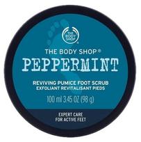 pedu sveitiklis - The Body Shop  Peppermint Reviving Pumice Foot Scrub 100ml - 1 nuotrauka