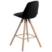 baro kedes taburete - Baro kėdė Actona I_Oslo, juoda/ąžuolo - 5 nuotrauka