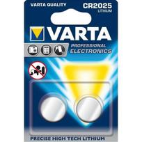 Varta Proffesional Electronics Lithium Tablet Battery 2x CR2025