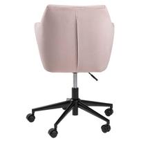 offici kede - Biuro kėdė Actona Office Deskchair Nora, rožinė - 4 nuotrauka