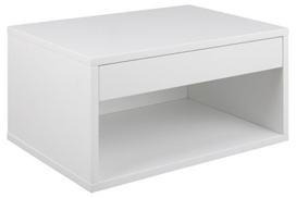 naktines spinteles - Naktinis staliukas Actona Cholet Square, baltas, 50 x 35 x 24.3 cm - 1 nuotrauka