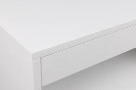 naktines spinteles - Naktinis staliukas Actona Cholet Square, baltas, 50 x 35 x 24.3 cm - 3 nuotrauka