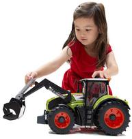 modeliukai traktoriai - Bruder Claas Axion 950 With Frontloader 03013 - 2 nuotrauka