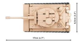 konstruktorius cobi - Konstruktorius Cobi Historical Collection PzKpfw VI Tiger 131, 340 vnt. - 4 nuotrauka