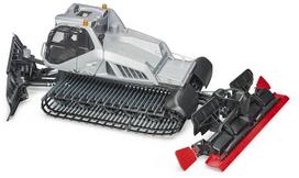 sunkiajai technikai - Sunkioji technika Bruder Prinoth Snow Groomer Leitwolf 02545, pilka - 3 nuotrauka