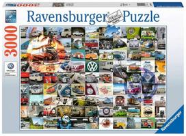 delione 3000 - Dėlionė Ravensburger 99 VW Campervan Moments 16018, 3000 vnt. - 1 nuotrauka