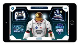robotai zaislai - BLUE ROCKET Robotas-astronautas CHARLIE - 3 nuotrauka