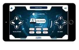 robotai zaislai - BLUE ROCKET Robotas-astronautas CHARLIE - 5 nuotrauka
