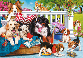 puzzle deliones 1000 - TREFL PRIME dėlionė „Mieli gyvūnai“, 1000 det. - 2 nuotrauka