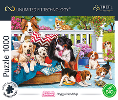 puzzle deliones 1000 - TREFL PRIME dėlionė „Mieli gyvūnai“, 1000 det. - 3 nuotrauka