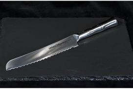peiliai samura bamboo - Samura BAMBOO Universal Bread knife 8"/ 200mm - 7 nuotrauka