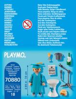 plus konstruktorius - PLAYMOBIL Absolventas 70880 - 3 nuotrauka