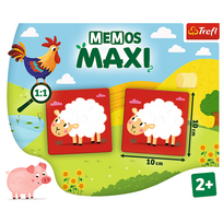 farm zaislai - TREFL Atmintį lavinantis žaidimas „Ūkio gyvūnai“ - 2 nuotrauka