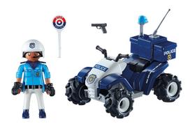 playmobil policija - PLAYMOBIL Policija – greičio keturratis 71092 - 2 nuotrauka