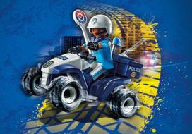 playmobil policija - PLAYMOBIL Policija – greičio keturratis 71092 - 4 nuotrauka
