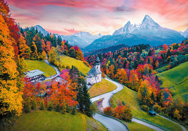 puzzle deliones 1000 - TREFL PRIME dėlionė „Bavarija“, 1000 det. - 2 nuotrauka