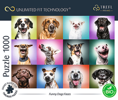 puzzle deliones 1000 - TREFL PRIME dėlionė „Šuniukai“, 1000 det. - 3 nuotrauka