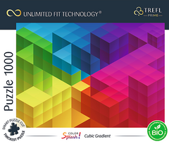 puzzle deliones 1000 - TREFL PRIME dėlionė „Spalvų pliūpsnis“, 1000 det. - 3 nuotrauka