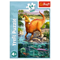 delione dinozauras - TREFL 54 det. mini dėlionė „Dinozaurai“ - 8 nuotrauka