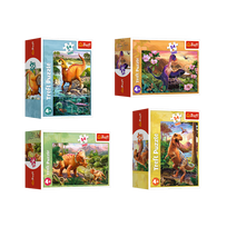 delione dinozauras - TREFL 54 det. mini dėlionė „Dinozaurai“ - 9 nuotrauka