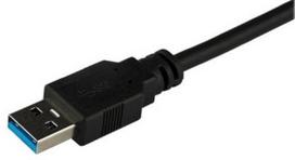 sata m 2 adapteris - StarTech USB3S2SAT3CB, juoda, 0.64 m - 2 nuotrauka