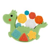 dinozaurai zaislai - CHICCO Lavinamasis žaislas „Dinozauras“ ECO - 2 nuotrauka