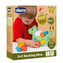 dinozaurai zaislai - CHICCO Lavinamasis žaislas „Dinozauras“ ECO - 9 nuotrauka