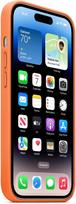 iphone 14 pro deklas odinis - Apple ®®Leather Case with MagSafe iPhone 14 Pro (MPPL3ZM/ A)®® Orange - 6 nuotrauka