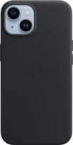 iphone 14 deklai midnight - Apple "Leather Case with MagSafe iPhone 14 (MPP43ZM/ A)" Midnight - 1 nuotrauka