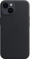 iphone 14 deklai midnight - Apple "Leather Case with MagSafe iPhone 14 (MPP43ZM/ A)" Midnight - 2 nuotrauka