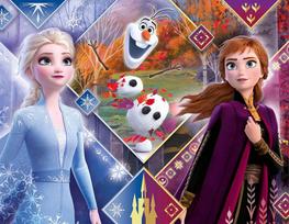 frozen puzzle - Dėlionė Clementoni Disney Frozen II, 360 vnt. - 3 nuotrauka