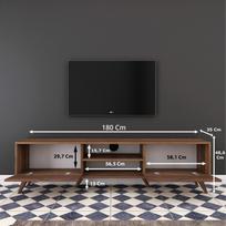 Pirkti TV staliukas Kalune Design A9, rudas - Photo 11