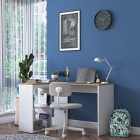 darbo azuolo stalas - Kalune Design Studijų stalas HA113 - 2035. - 9 nuotrauka
