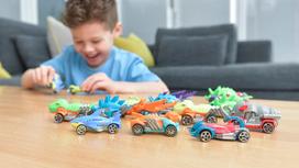 modeliukai metaliniai - TEAMSTERZ BEAST MACHINES Metalinis automobilis, 7,5 cm - 2 nuotrauka